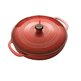 Kitchen & Housewares : Lodge Enamel on Cast Iron  3 Quart Covered Casserole, Island Spice