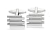 Offset Bar Effect Fashion Cufflinks 9374