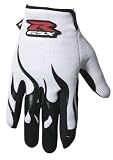 JOE ROCKET SUZUKI WHITE/BLACK KNACK GLOVES! SMALL