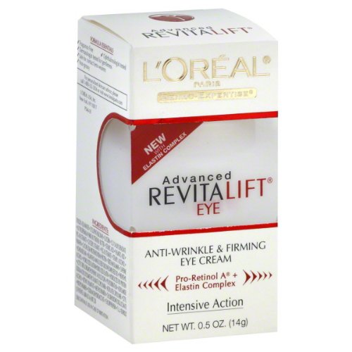 L'Oreal RevitaLift Complete Anti-Wrinkle & Firming Moisturizer Eye Cream-0.5 ounce