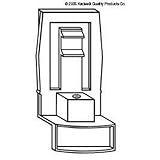 HO Coupler Bracket, Bachmann F7 (1pr)