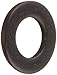 18-8 Stainless Steel Flat Washer, Black Oxide Finish, Meets DIN 125, M3 Hole Size, 3.2mm ID, 7mm OD, 0.5mm Nominal Thickness (Pack of 100)