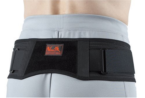 ノーブル バックレスキュー骨盤チタンベルト L(腰周り:90~110cm) 黒