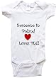 SOMEONE IN POLAND LOVES ME - POLISH BABY - Country Series - White, Blue or Pink Onesie / Baby T-shirt