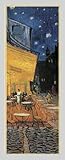 IMAGE OF The Cafe Terrace on the Place du Forum, Arles, at Night, c.1888 HIGH QUALITY MUSEUM WRAP CANVAS Print Vincent Van Gogh 14x39