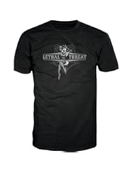 Automotive Parts and Accessories: Lethal Threat (LT20173XL) Mens Vantage Pin-Up Shirt (Black, X-Large) - Lethal Threat