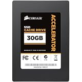 Corsair Accelerator Series 30GB  (3Gb/s) SATA 2 SF2200 controller Asynchronous SSD (CSSD-C30GB)