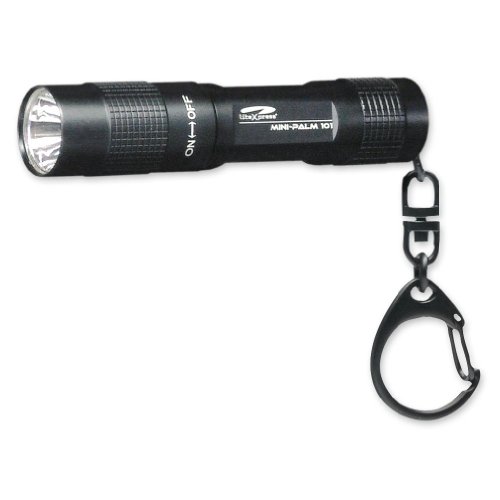 LiteXpress Mini Palm 101 schwarz, LED Schlüsselanhänger, Lichtleistung 21 Lumen