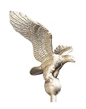 Whitehall Gold Bronze Small Flagpole Eagle - 00795