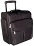 Deluxe Flight Carry-On 15" Computer Case Office-On-Wheels - Black