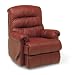 Distinction Leather 193-33 Barrington Swivel Leather Rocker Recliner Leather: Old English-Acorn