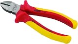 41RIBBhJQjL. SL160  Stanley 84 009 6 1/4 Inch Insulated Narrow Head Diagonal Pliers