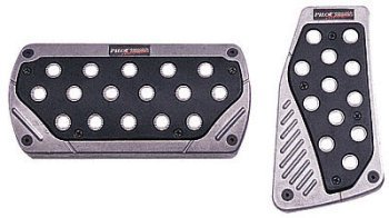 2PC PEDAL SET W/BLK INSERT