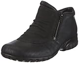 Rieker L4691-01, Damen Fashion Halbstiefel & Stiefeletten, Schwarz (schwarz/schwarz 01), EU 39