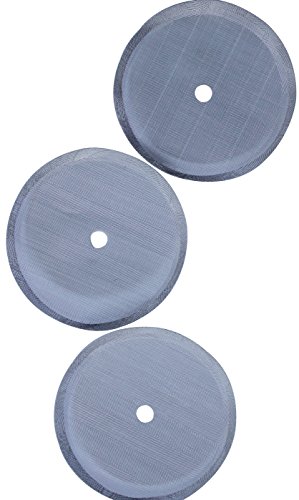 MIRA Stainless Steel French Press Filters, Set of 3, Fits 34 oz (8cup) french press