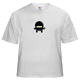 Accounting Ninja T-Shirt Geek White T-Shirt by CafePress