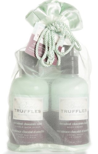 Upper Canada Soap And Candle Body Truffles Decadent Delights Gift Set, Chocolate Mint,... by Upper Canada Soap & Candle