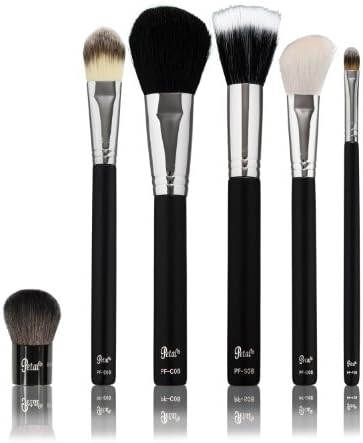 Petal Beauty 6 Piece Brush Face makeup Professional Kit - Matte