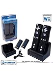 Wii Dual Charger Black Hyperkin