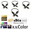 Advanced HDMI Cables, 4 x 1.5ft