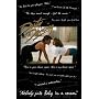Dirty Dancing Poster ~ 20th Anniversary Edition ~ Patrick Swayze + Jennifer Grey ~ Quotes From The Movie ~ 23x35"