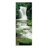 Waterfall Wall Mural - 3'2x7'3