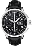 maurice Lacroix Men's Masterpiece Masterchrono Automatic VJ7750 Decorated Black Crocodile
