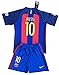 Messi #10 FC Barcelona 2016-17 Youths Home Kit Shirt & Shorts (7-8 Years Old)