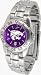Kansas State Wildcats Sport AnoChrome Ladies Watch with Steel Band