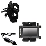 Amcor Navigation GPS 4500 Auto Vent Holder with Car Charger - Uses Gomadic TipExchange