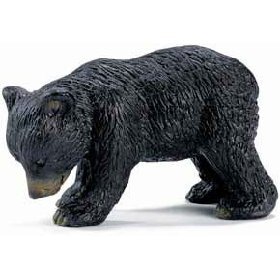 Childrens Toyshop  Toys : Black Bear Cub Toy, 1.81"