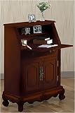 Review Home Decorators Collection  / Winslow Secretary Desk Double Antique Cherry