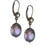 Liz Palacios Piedras Antique Coin Pearl Earrin
