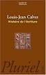 Histoire de l'�criture