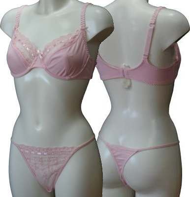 Ex Store Unpadded Underwired Microfibre & Mesh 