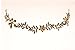 KimmyKu Bridal Headband Headpieces Gold Hair Vine Headpiece Hair Accessories Rhinestone Crystal Pearl Leaf Flower Hair Comb PinsClips