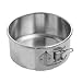 Focus Foodservice Commercial Bakeware Aluminum Springform Pan, 6-Inch