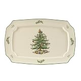 Spode Christmas Tree Rectangular Platter by