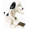 Cables Unlimited White Usb Moving Dog&nbsp;&nbsp;by Cables Unlimited 