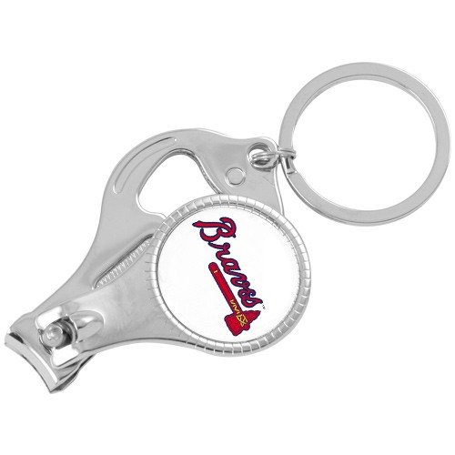 MLB Atlanta Braves 3-in-1 Nailclipper Keychain