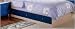 Casa Nova Twin Bed with Storage Drawers - Blue/Blond Maple