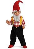 Garden Gnome Halloween Costume For Infant/Toddler Boys Size 12-24 Months/12M-24M By Disguise