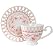 Pink Vine Cup and Saucer