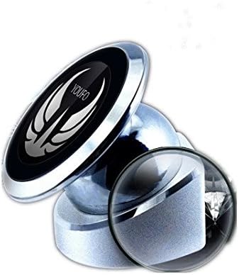 Magnetic Cell Phone Holder| Cell Phone Car Mount| Car Mount Phone Holder| Installs on Any Flat Surface(silver black)