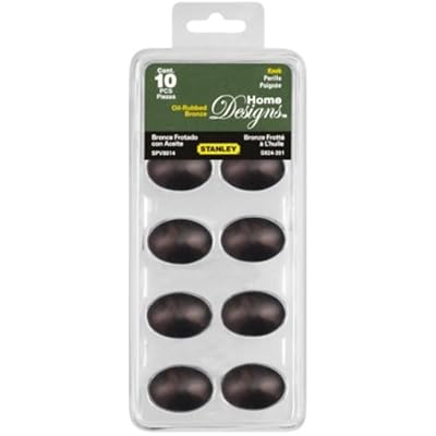 Stanley Home Designs 824391 Egg Shaped Knob 10-Pack, Oil-Rubbed Bronze Stanley Home Designs 824391 Egg Shaped Knob 10-Pack, Oil-Rubbed Bronze