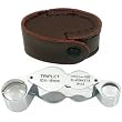 10x 20x Dual Triplet Loupe Jewelers Gem Opti Tool 12mm