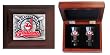 Cleveland Indians Collectors Gift Box w/Flared Shooters - MLB Baseball Fan Shop Sports Team Merchandise
