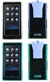 PCMICROSTORE Brand Samsung P2 YP-P2 Crystal Snap-On Case Cover with Removable Belt Clip - 6 Colors Choices