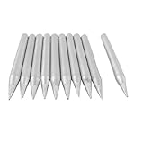 uxcell 60W 交換可能 はんだ付け溶接 ヒント 10個 メタル 72mm