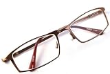All Metal Polished Frame Super High Quality Reading Glasses - Spring Hinges and Spring Nose Pads